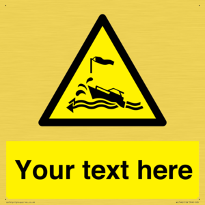 Custom Warning wind over tide conditions